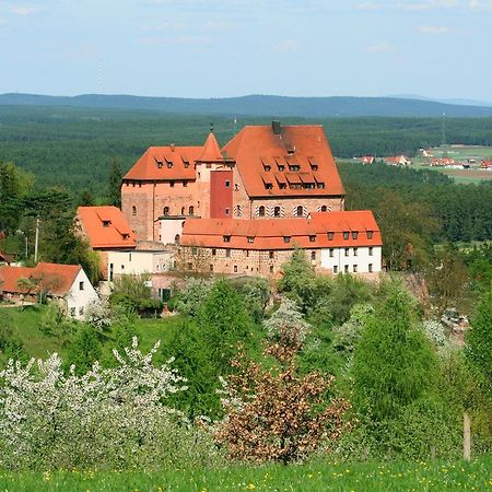 Cvjm Jugendherberge Burg Wernfels Spalt Extérieur photo